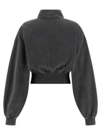 T BY ALEXANDER WANG - T BY ALEXANDER WANG - Cropped sweatshirt - Women’s Sweatshirts
