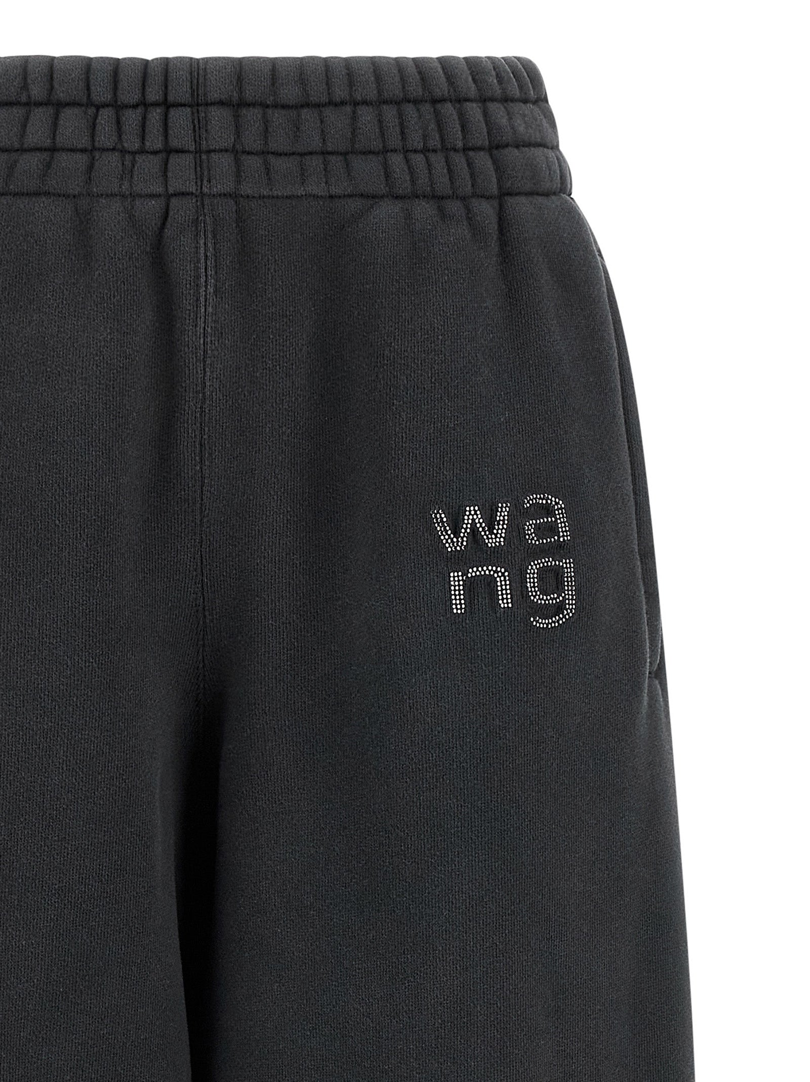 T BY ALEXANDER WANG - T BY ALEXANDER WANG - ’Hotfix logo’ joggers - Women’s Bottoms