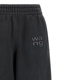 T BY ALEXANDER WANG - T BY ALEXANDER WANG - ’Hotfix logo’ joggers - Women’s Bottoms