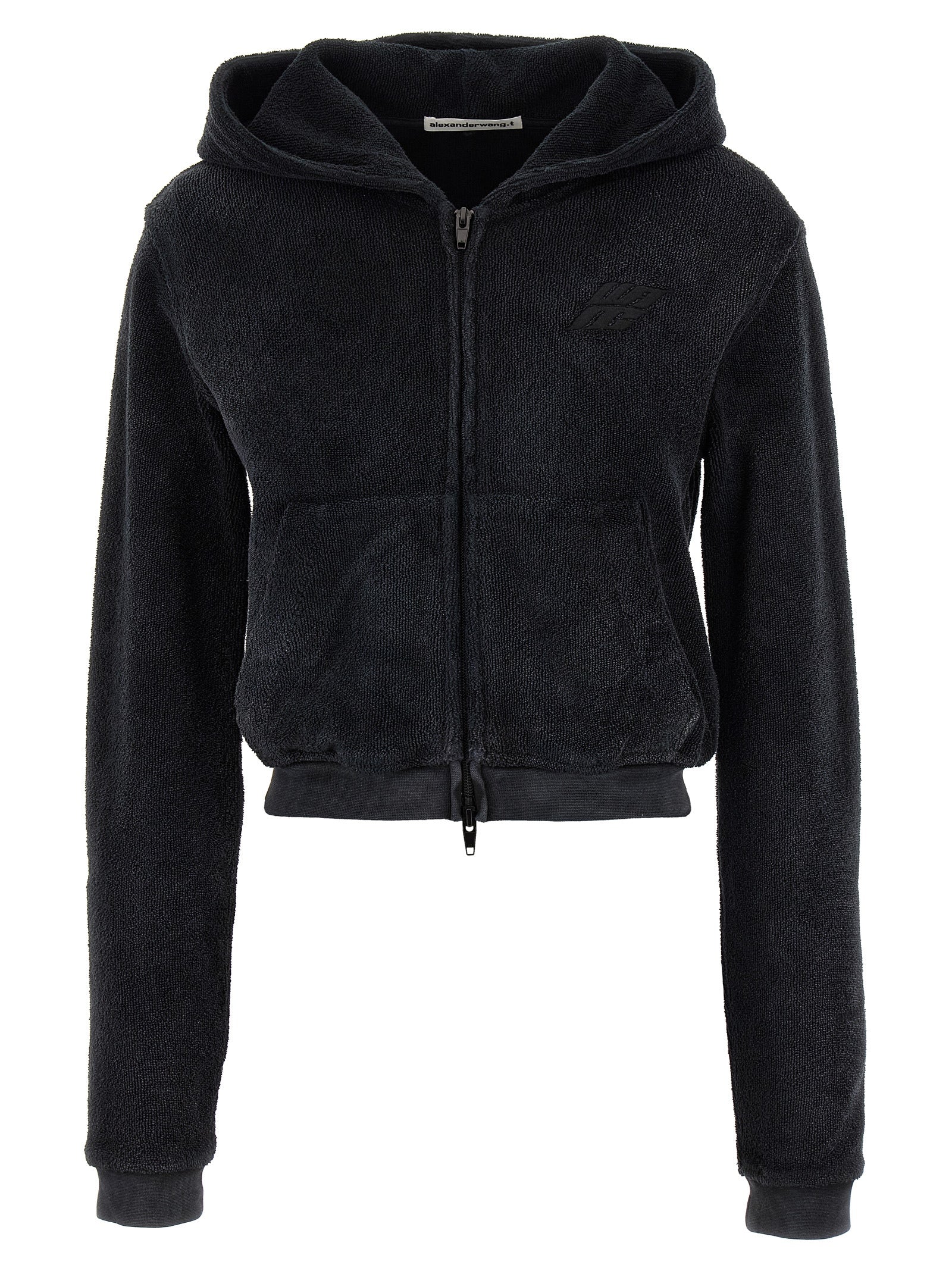 T BY ALEXANDER WANG - T BY ALEXANDER WANG - Terry hoodie - Women’s Sweatshirts