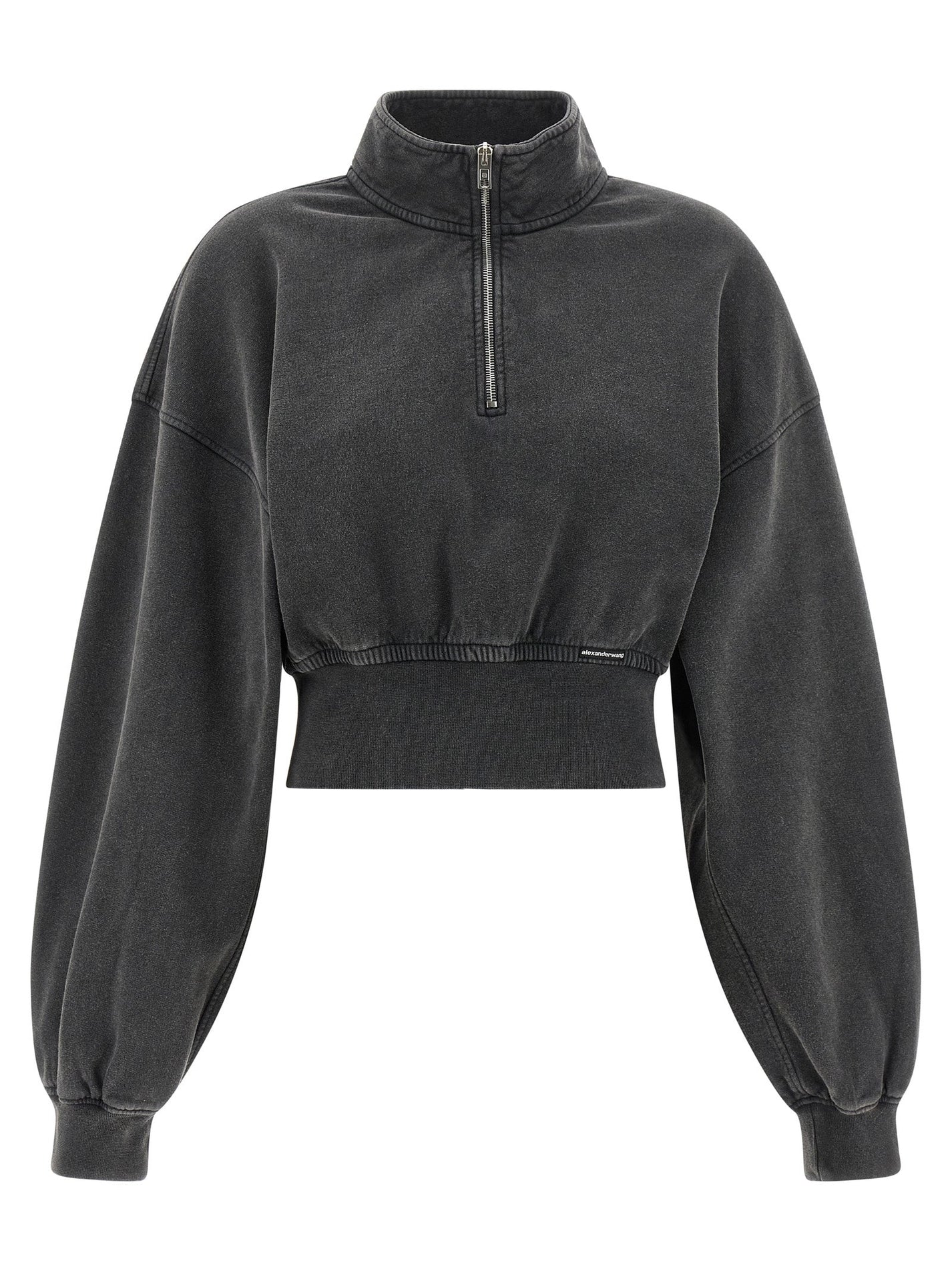 T BY ALEXANDER WANG - T BY ALEXANDER WANG - Cropped sweatshirt - Women’s Sweatshirts