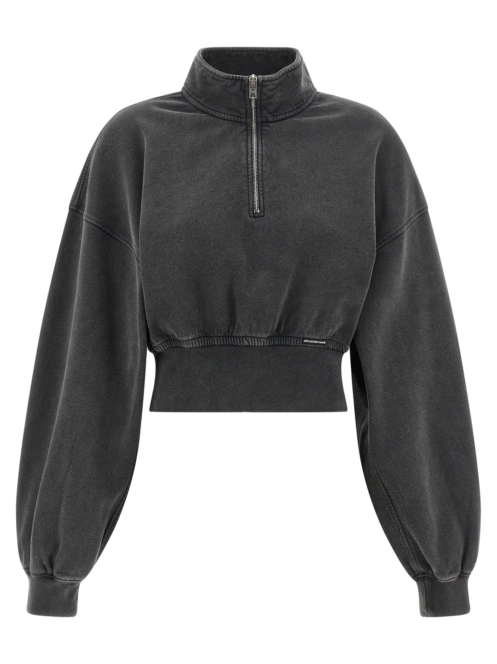 T BY ALEXANDER WANG - T BY ALEXANDER WANG - Cropped sweatshirt - Women’s Sweatshirts