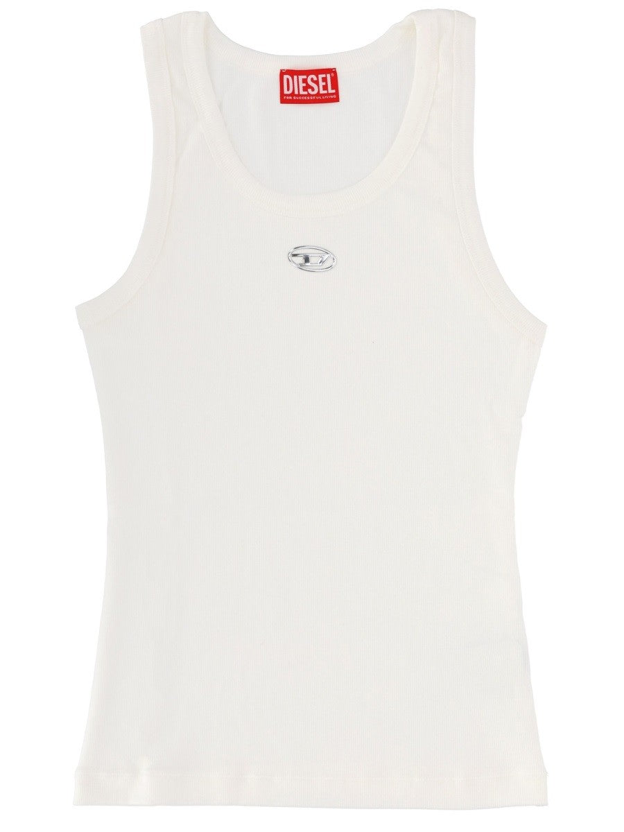 Diesel Women's Anki OD Top White