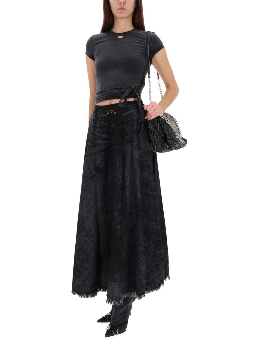 Diesel Women's Top Black Diesel