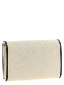 Toteme Flap Envelope Clutch Beige