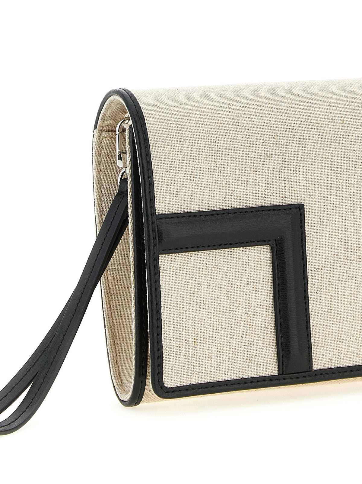 Toteme Flap Envelope Clutch Beige