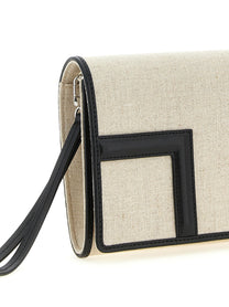 Toteme Flap Envelope Clutch Beige