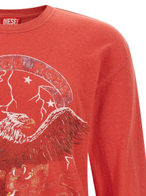 Diesel Geri Ls Shirt Red