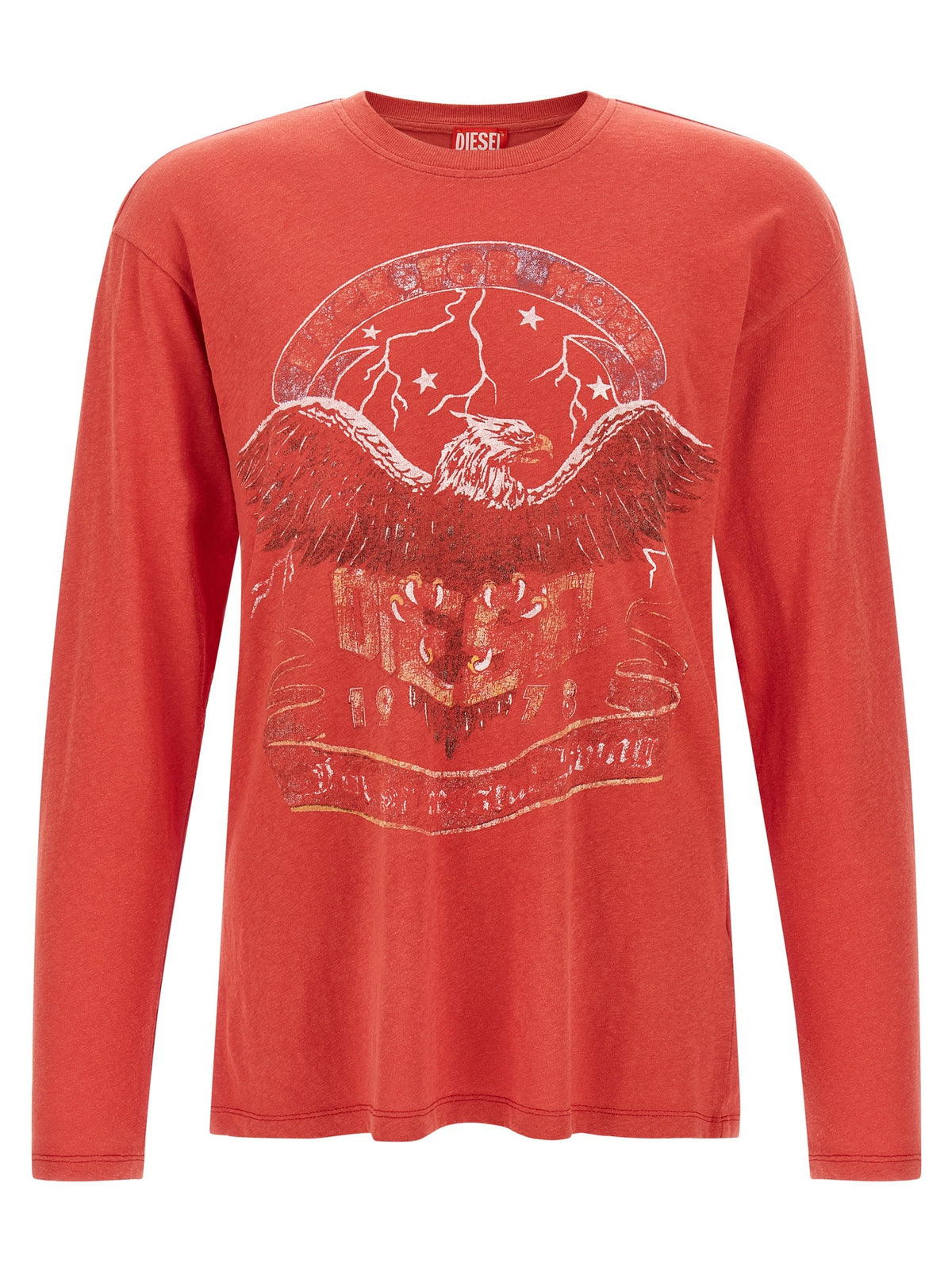 Diesel Geri Ls Shirt Red