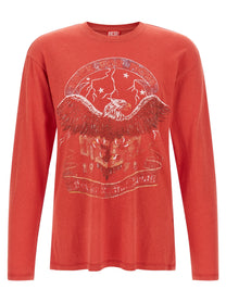 Diesel Geri Ls Shirt Red