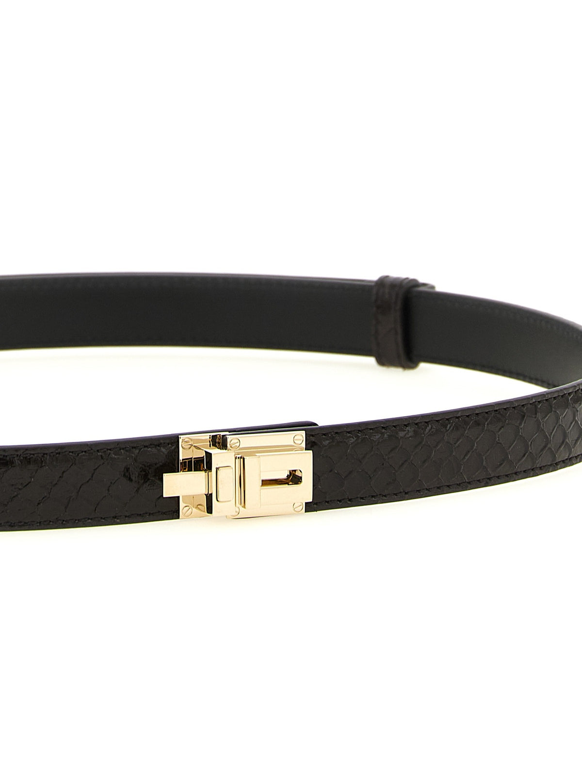 Tom Ford Latch Belt Brown