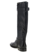 Tory Burch Lock Boots Black, view 3