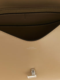 Toteme Lock Closing Shoulder Bag Beige