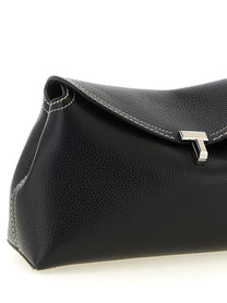 Toteme Lock Clutch Black