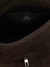 Toteme Lock Clutch Brown
