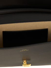 Toteme Lock Crossbody Bag Black