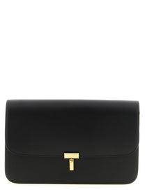 Toteme Lock Crossbody Bag Black