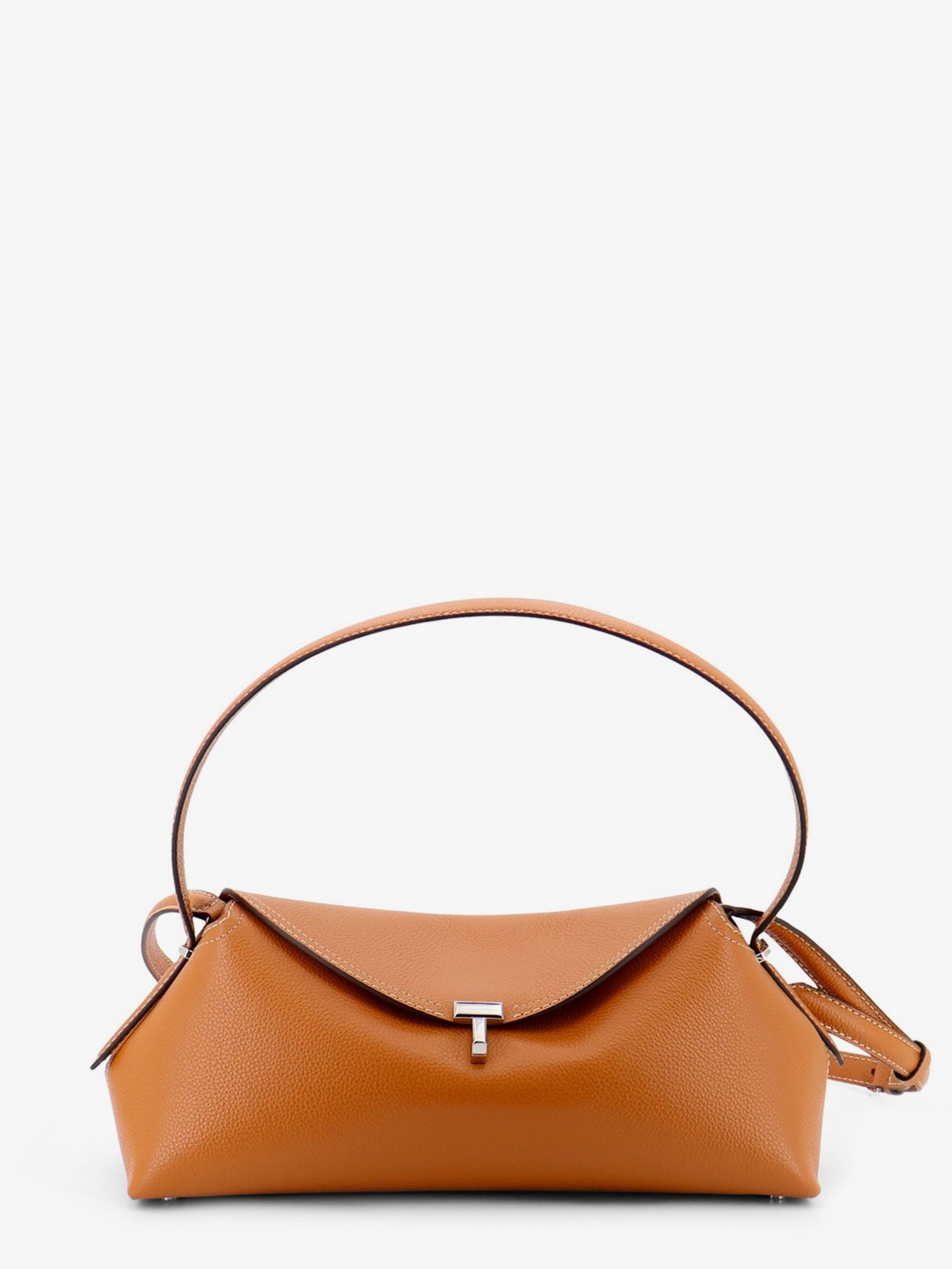 Toteme Women's Lock Shoulder Bag Brown