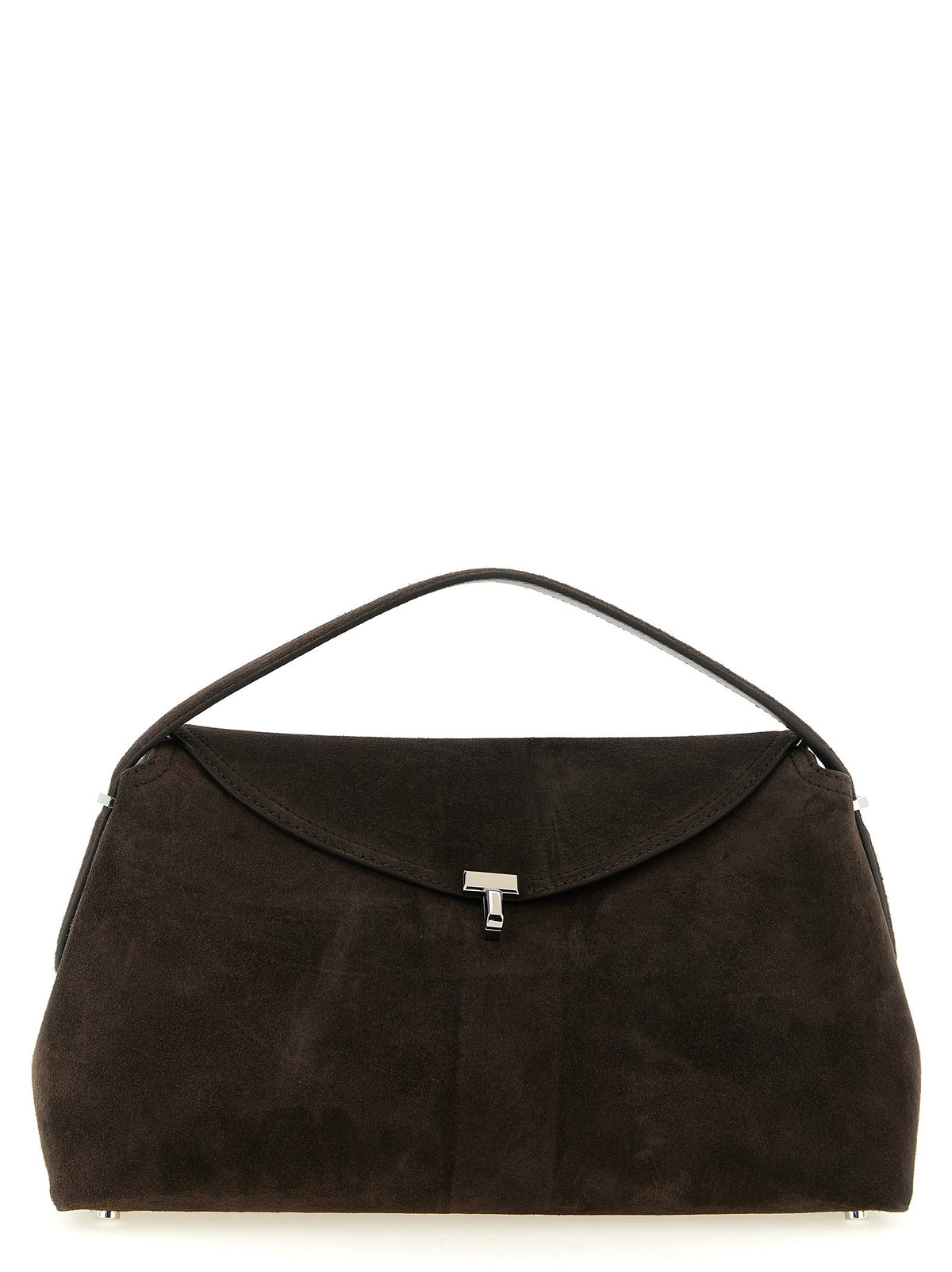 Toteme Lock Handbag Brown
