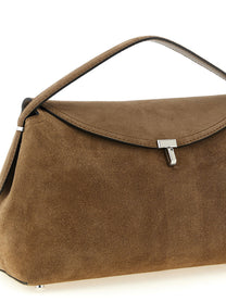 Toteme Lock Handbag Brown