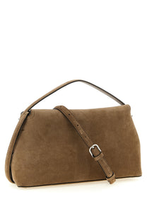 Toteme Lock Handbag Brown