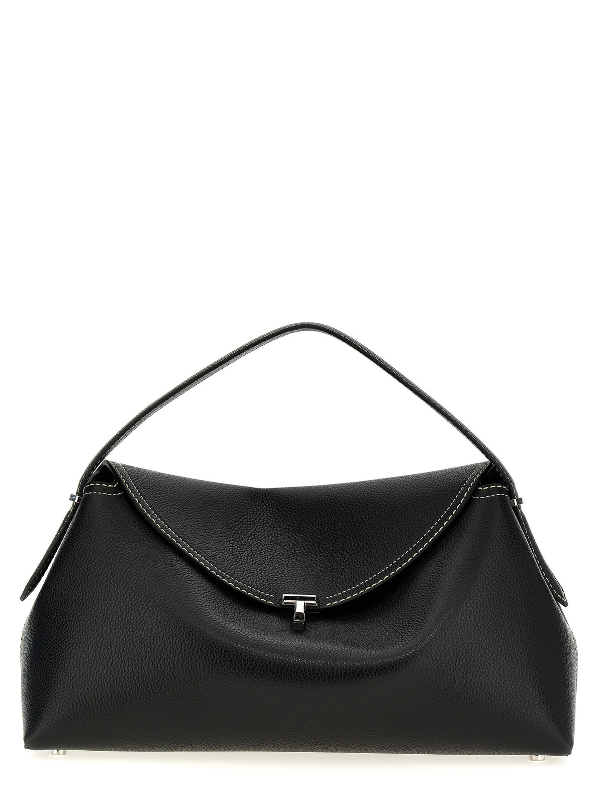 Toteme Lock Handbag Black