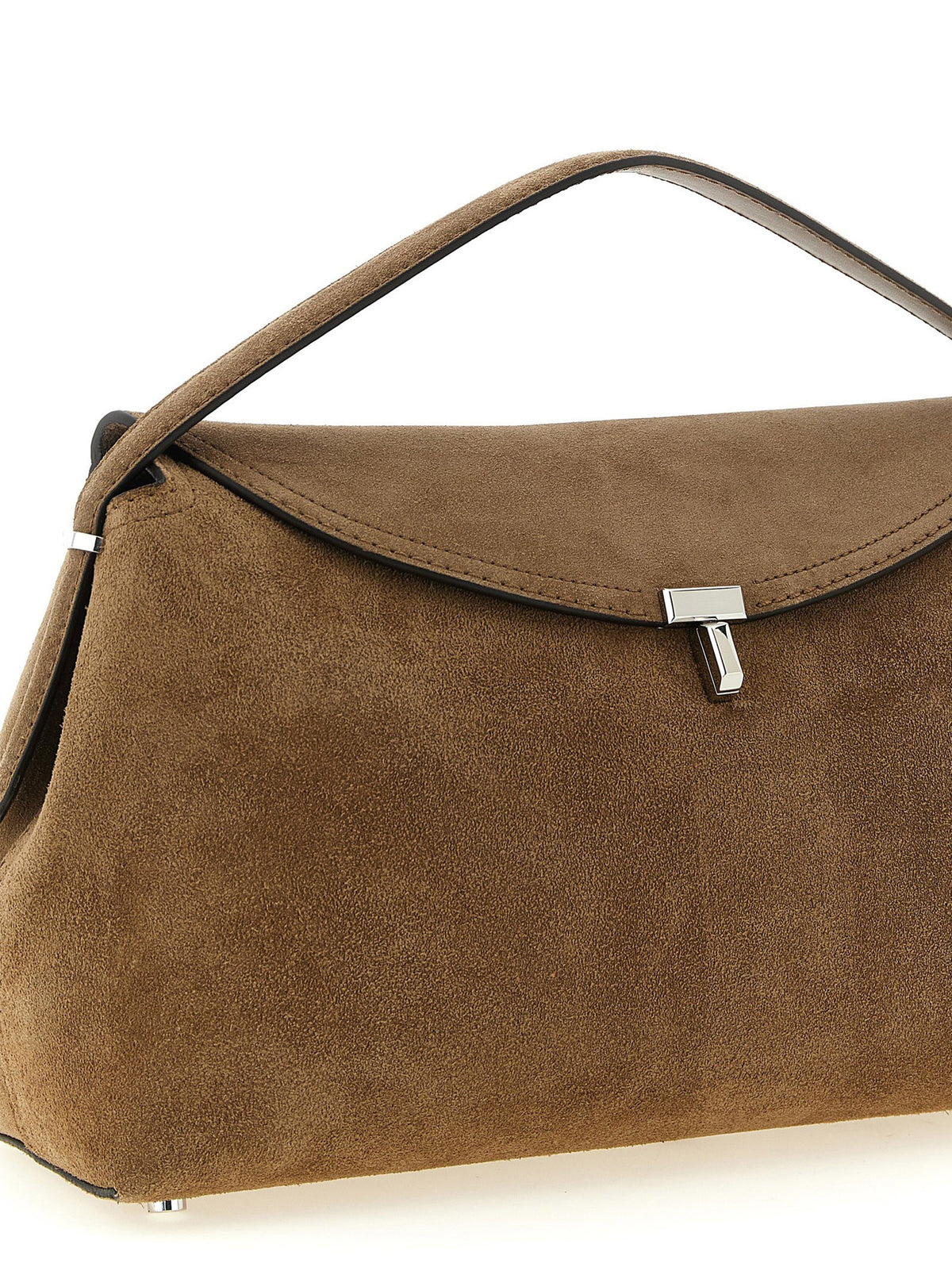 Toteme Lock Handbag Brown