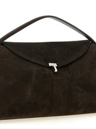 Toteme Lock Handbag Brown