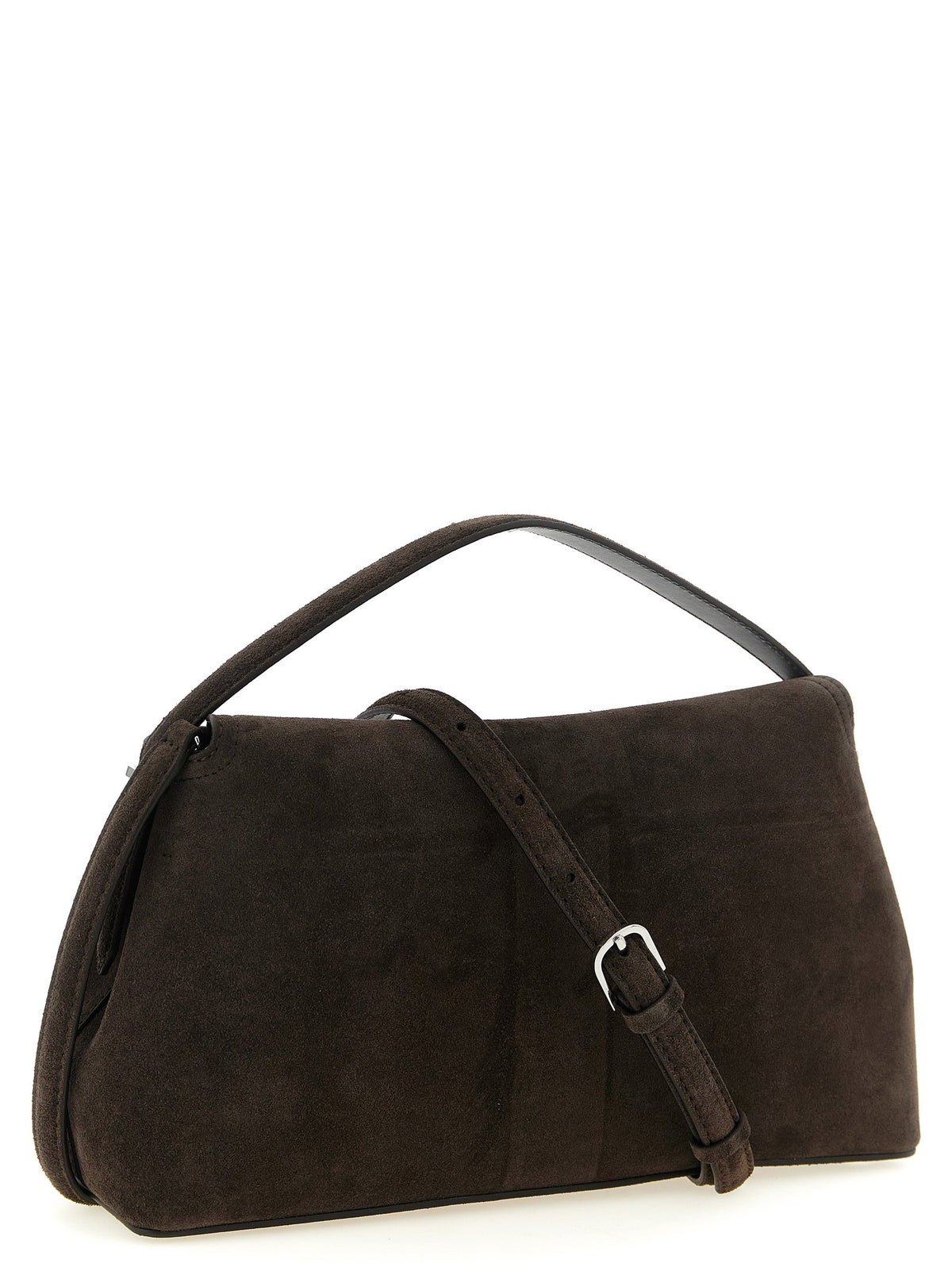Toteme Lock Handbag Brown