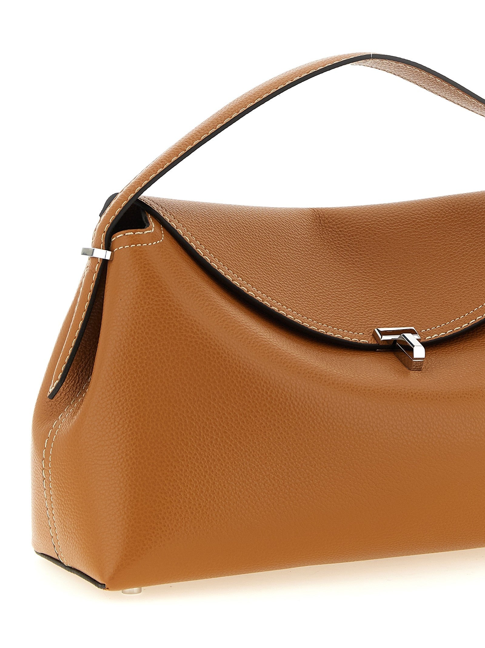 Toteme Women's Lock Handbag Brown