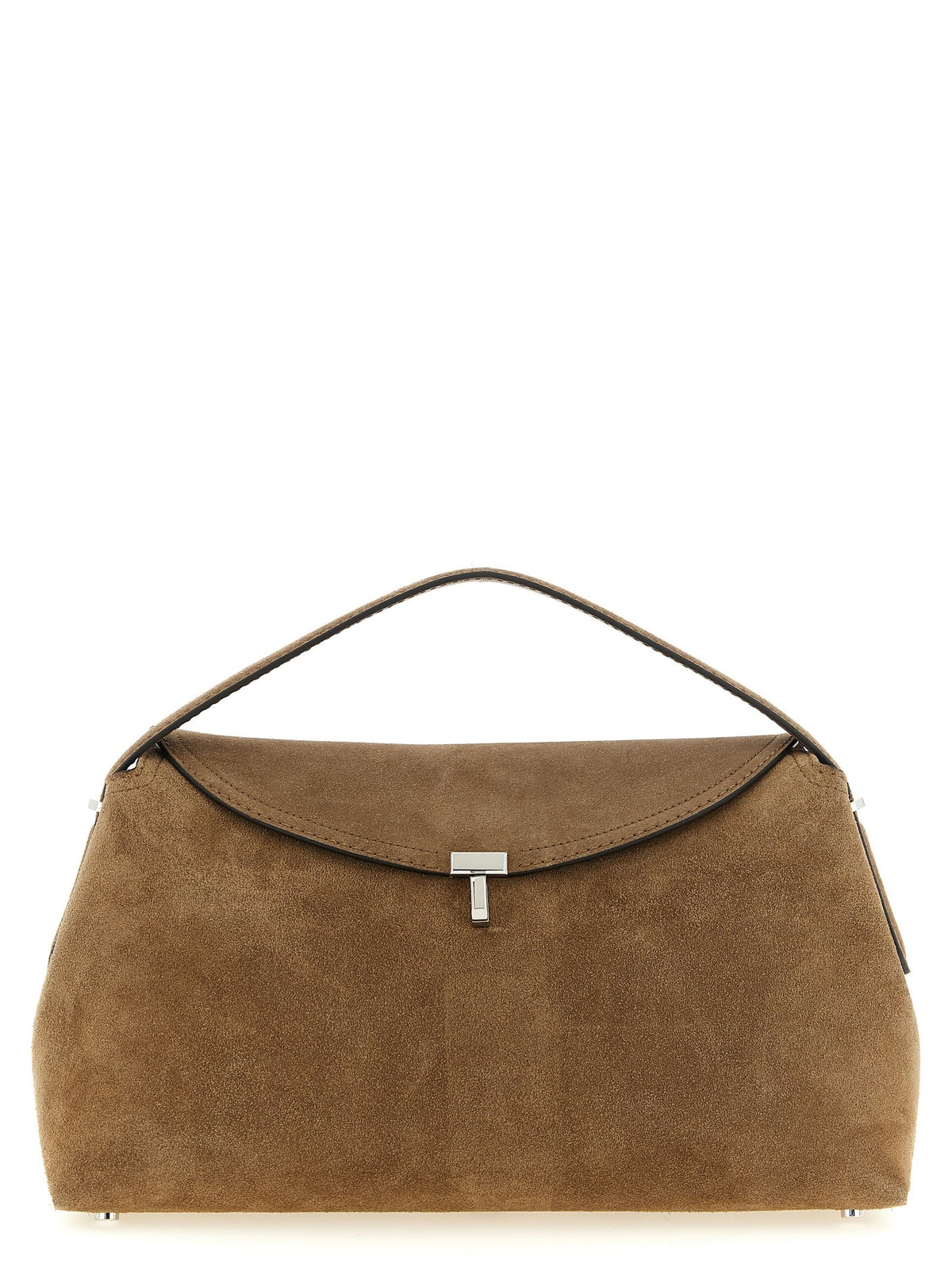 Toteme Lock Handbag Brown