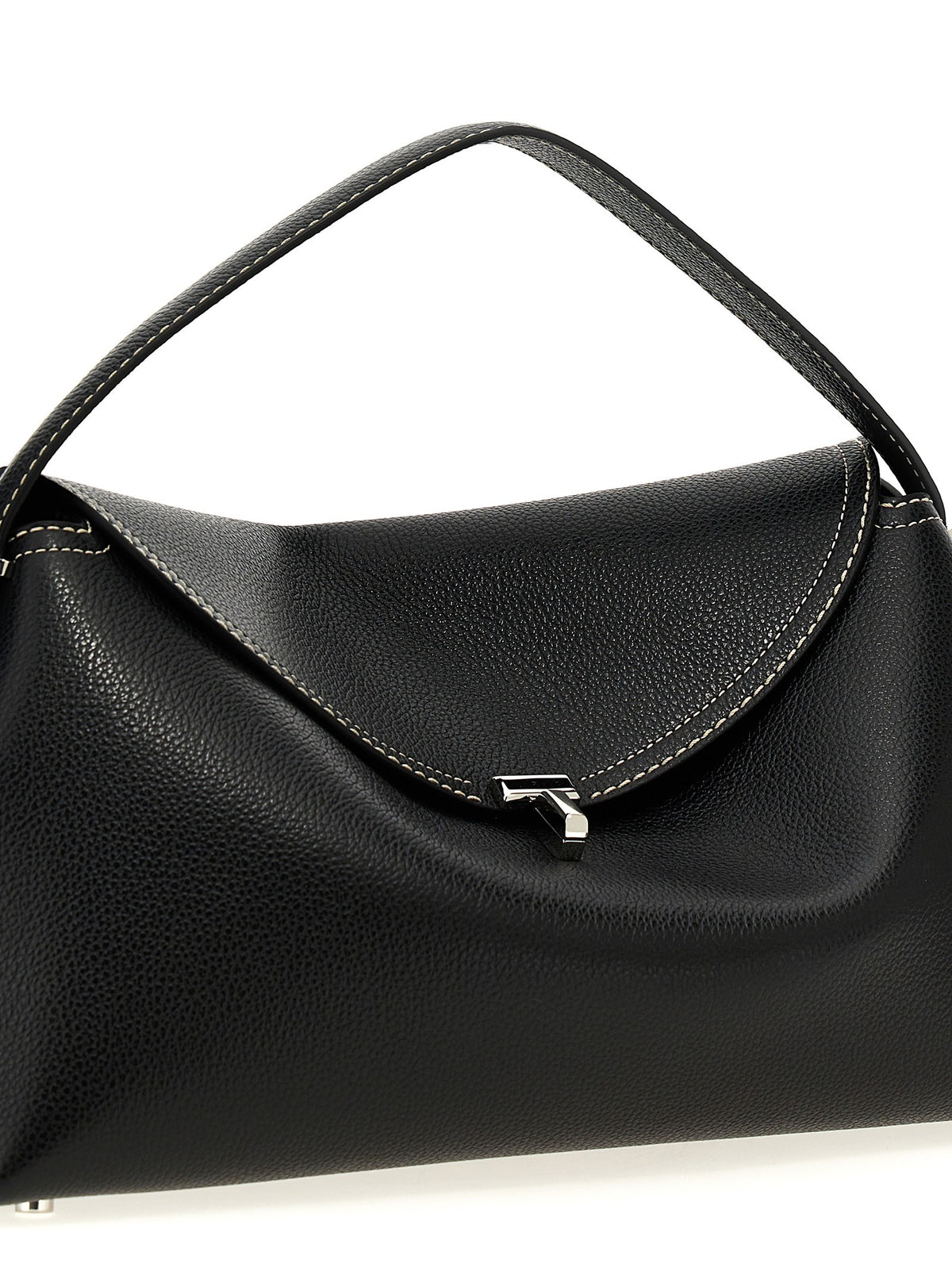 Toteme Lock Handbag Black