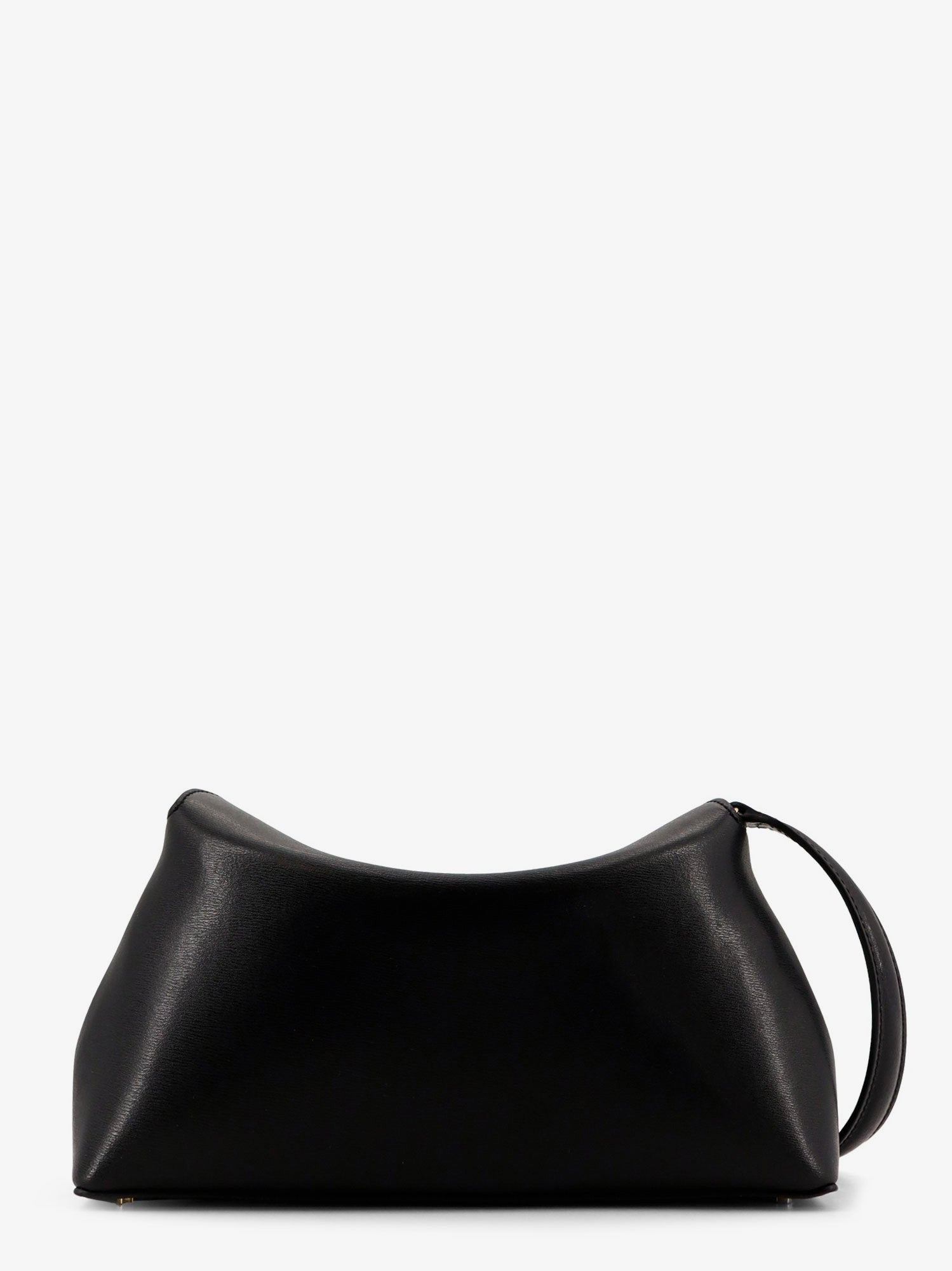 Toteme Women's Lock Leather Clutch Black