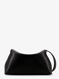 Toteme Women's Lock Leather Clutch Black