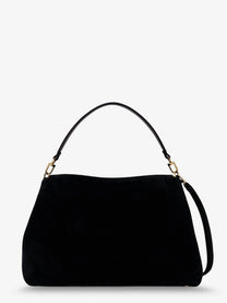Toteme Women's Lock Leather Handbag Black