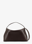 Toteme Women's Lock Leather Handbag Brown, view 3