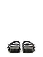 Tory Burch Women's Lock Sandal Black, view 3