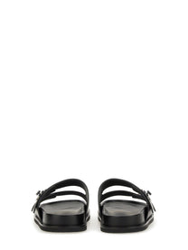 Tory Burch Women's Lock Sandal Black