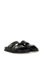 Tory Burch Women's Lock Sandal Black, view 2