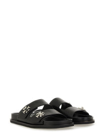 Tory Burch Women's Lock Sandal Black