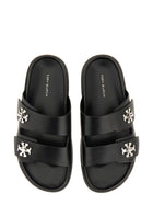 Tory Burch Women's Lock Sandal Black, view 6