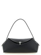 Toteme Lock Shoulder Bag Black