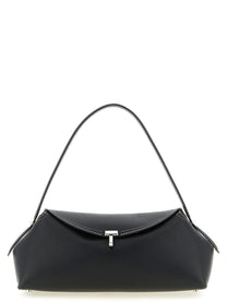 Toteme Lock Shoulder Bag Black