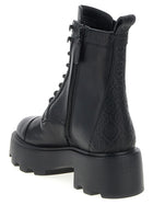 Tory Burch Monogram Amphibian Black, view 3