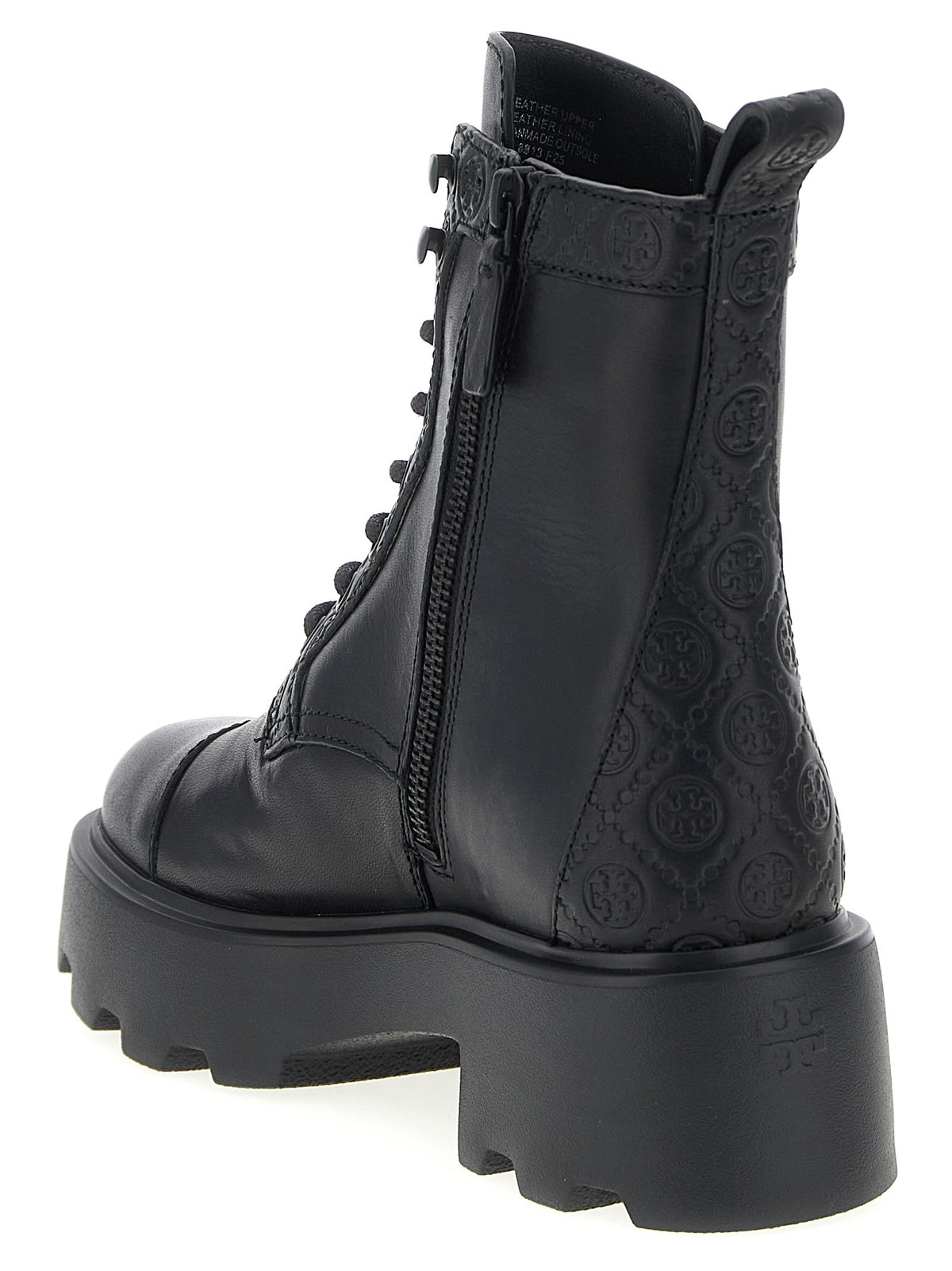 Tory Burch Monogram Amphibian Black, view 3