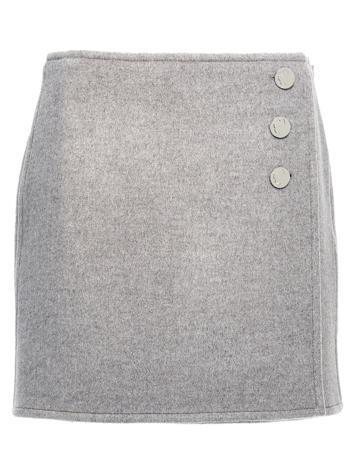 Tory Burch Monogram Skirt Grey
