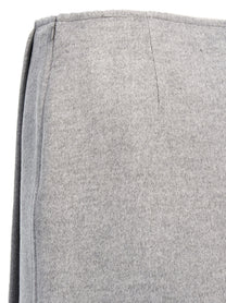 Tory Burch Monogram Skirt Grey
