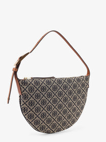 Tory Burch Women's Monogram Small Balloon Shoulder Bag Blue