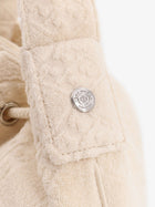 Tory Burch Women's Monogram Terry Canvas Bucket Bag White, view 5
