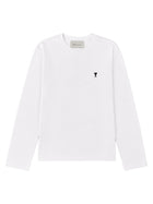Ami Paris Men's Shirt Long-Sleeve White